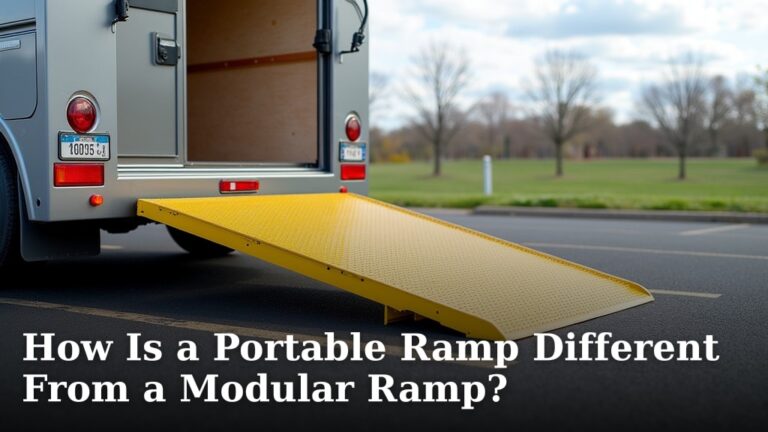 How Is a Portable Ramp Different From a Modular Ramp?