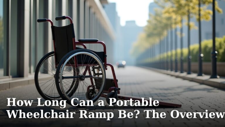 How Long Can a Portable Wheelchair Ramp Be? The Overview