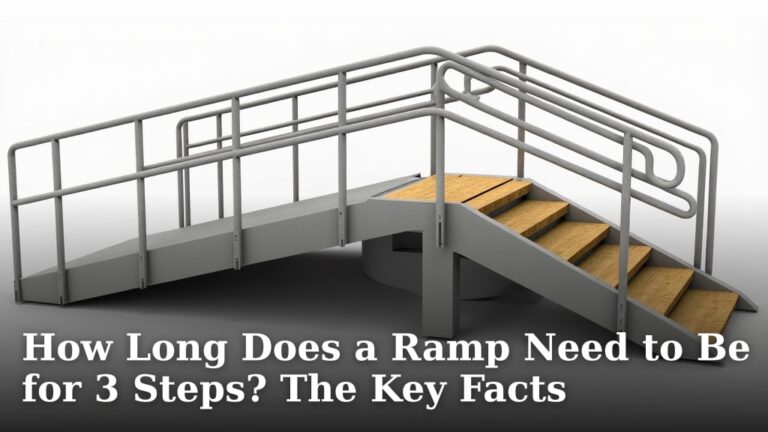 How Long Does a Ramp Need to Be for 3 Steps? The Key Facts