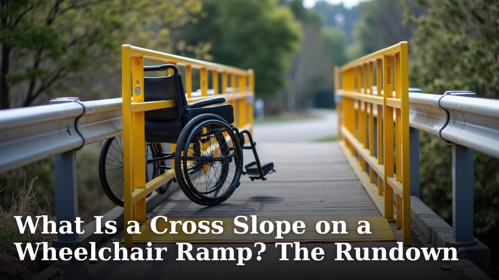 What Is a Cross Slope on a Wheelchair Ramp? The Rundown