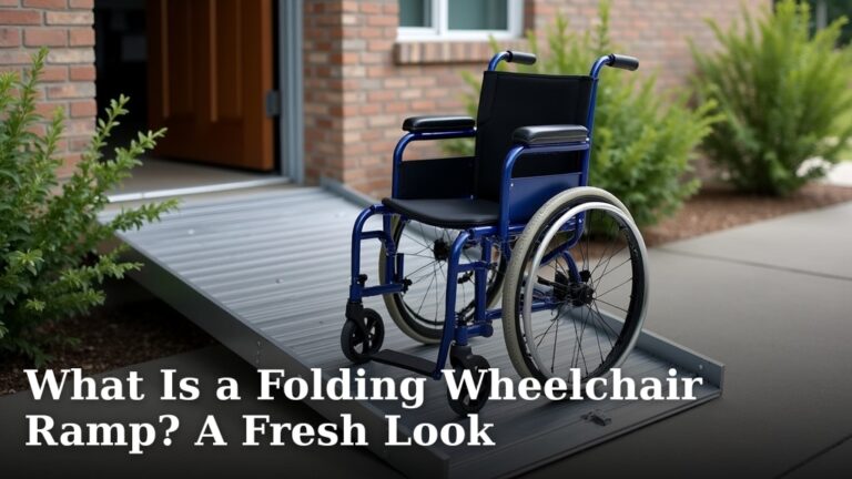 What Is a Folding Wheelchair Ramp? A Fresh Look