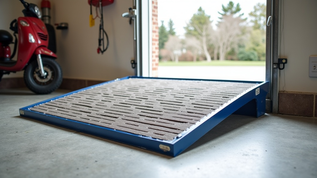 Choosing the Right Ramp for Your Garage's Single Step