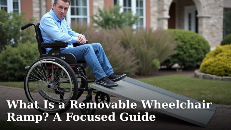 What Is a Removable Wheelchair Ramp? A Focused Guide