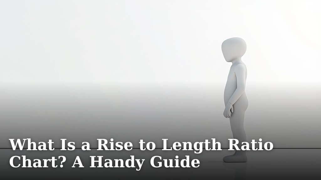 What Is a Rise to Length Ratio Chart? A Handy Guide