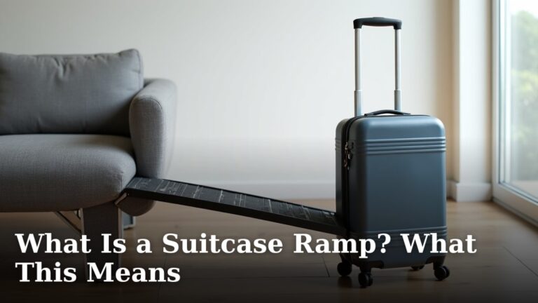What Is a Suitcase Ramp? What This Means
