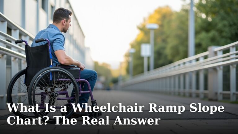 What Is a Wheelchair Ramp Slope Chart? The Real Answer