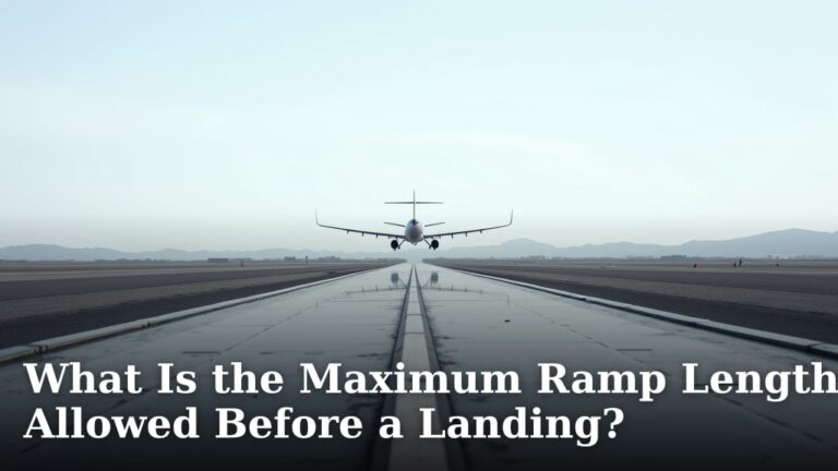 What Is the Maximum Ramp Length Allowed Before a Landing?