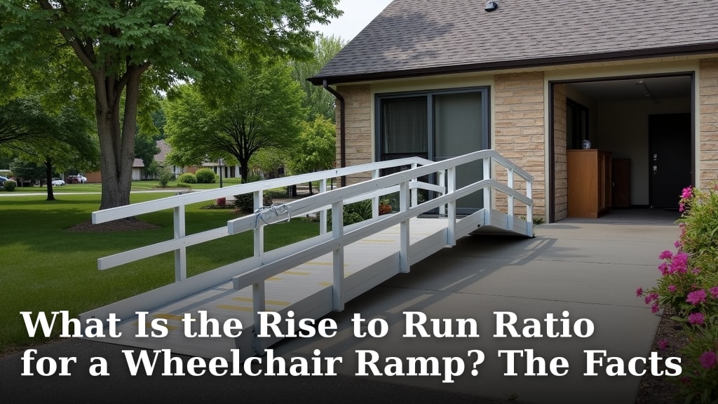What Is the Rise to Run Ratio for a Wheelchair Ramp? The Facts