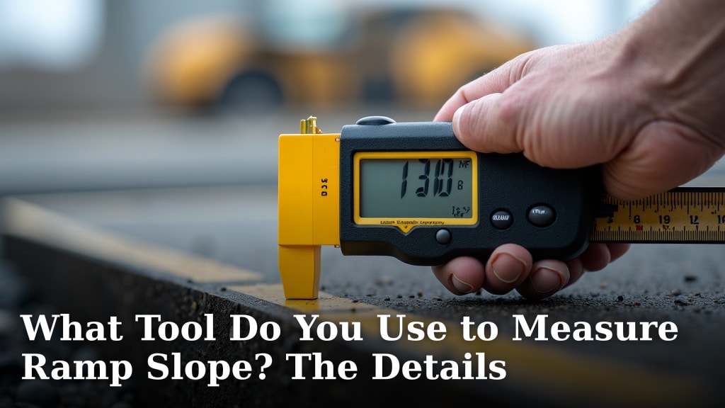 What Tool Do You Use to Measure Ramp Slope? The Details
